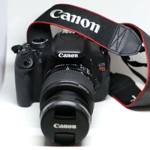 Canon Rebel T3i Camera with EF-S 18-55mm